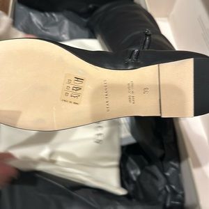 Dear Frances Glove High Boot Black Leather size 38